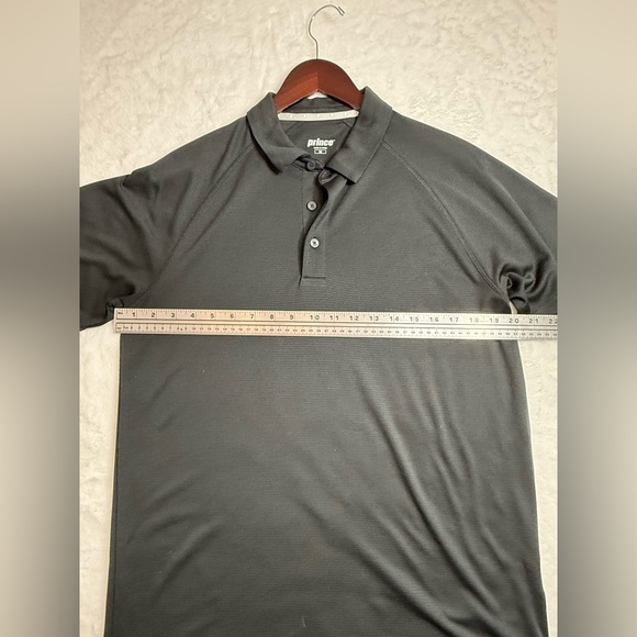 Prince Black Men's Polo Shirt - Picture 5 of 6